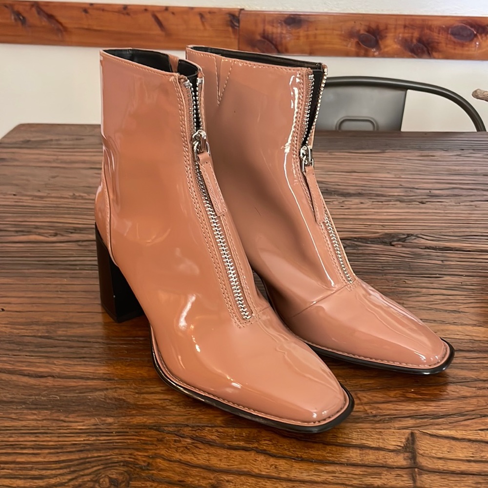 Open Edit Chloe Zip Bootie